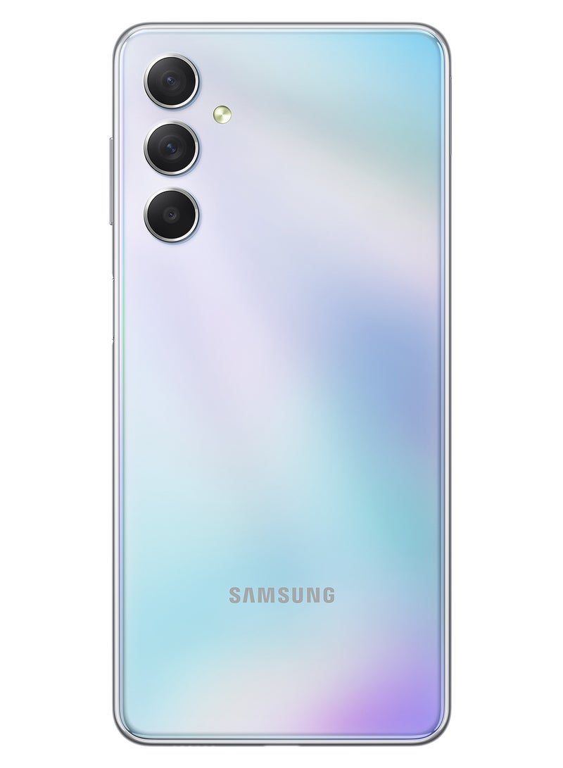 Samsung - Galaxy M54 5G Dual SIM Silver 8GB RAM 128GB Middle East Version - Image 1
