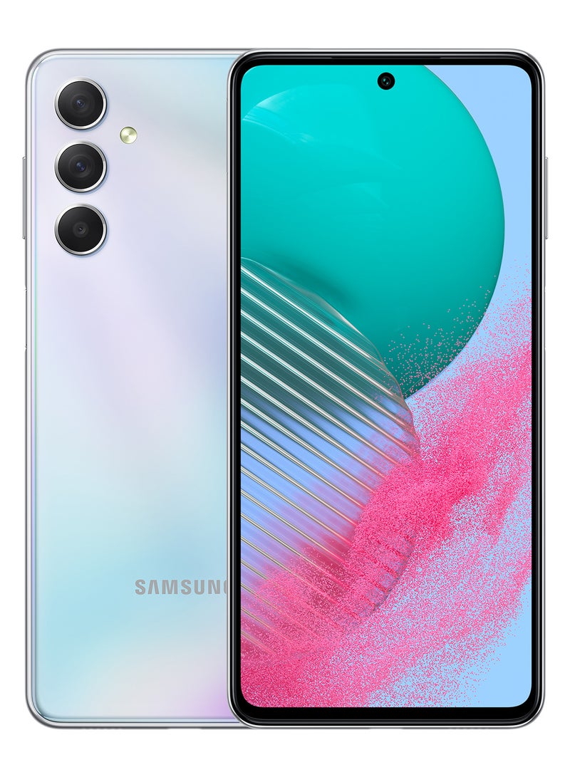 Samsung - Galaxy M54 5G Dual SIM Silver 8GB RAM 128GB Middle East Version - Image 1