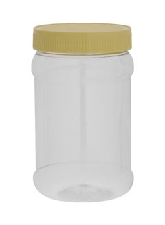 Royalford Round Air-Tight Pet Jar 750ml Plastic Container RF11096 Keeps Your Food Fresh Portable and Lightweight Healthier Choice BPA and Odour Free Leak-Proof 750ml  - Image 1