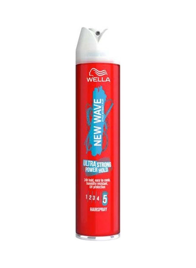 WELLA New Wave Ultra Strong Power Hold Hairspray 250ml 