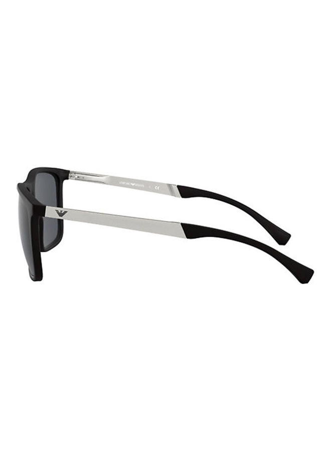 EMPORIO ARMANI Men's Rectangular Sunglasses - EM-4150-506387-59 - Lens Size: 59 mm  - Image 3