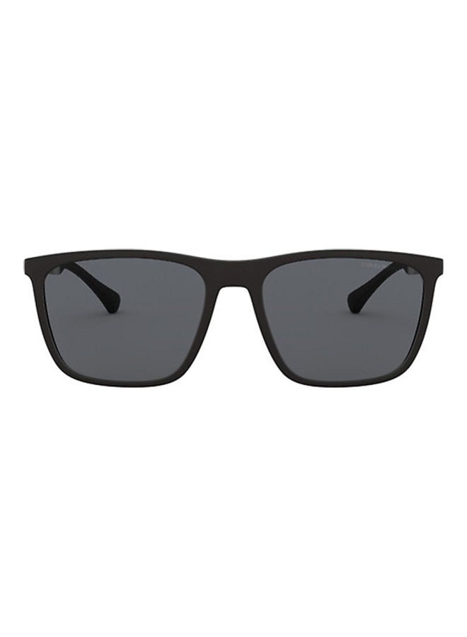 EMPORIO ARMANI Men's Rectangular Sunglasses - EM-4150-506387-59 - Lens Size: 59 mm  - Image 1