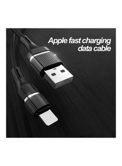 OFFBEAT Fast Charging Type C/USB to Lightning Cable - 1.1 m for iPhone, Power Delivery PD 20W Black  - Image 3