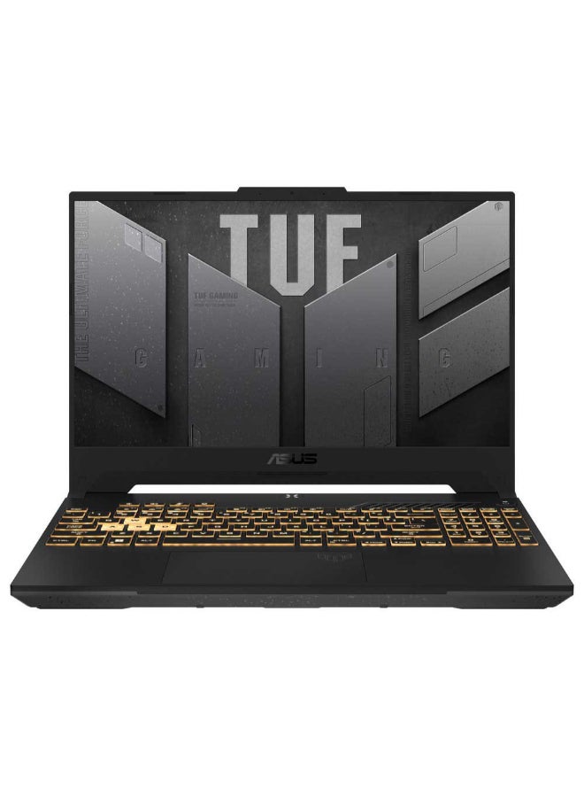 أسوس - كمبيوتر محمول للألعاب FX507ZC4-HN008 بشاشة FHD مقاس 15.6 بوصة ومعالج Core i7 وذاكرة وصول عشوائي 16 جيجابايت ومحرك أقراص SSD سعة 512 جيجابايت ونظام تشغيل DOS وبطاقة رسومات NVIDIA GeForce RTX 3050 سعة 4 جيجابايت - Image 1