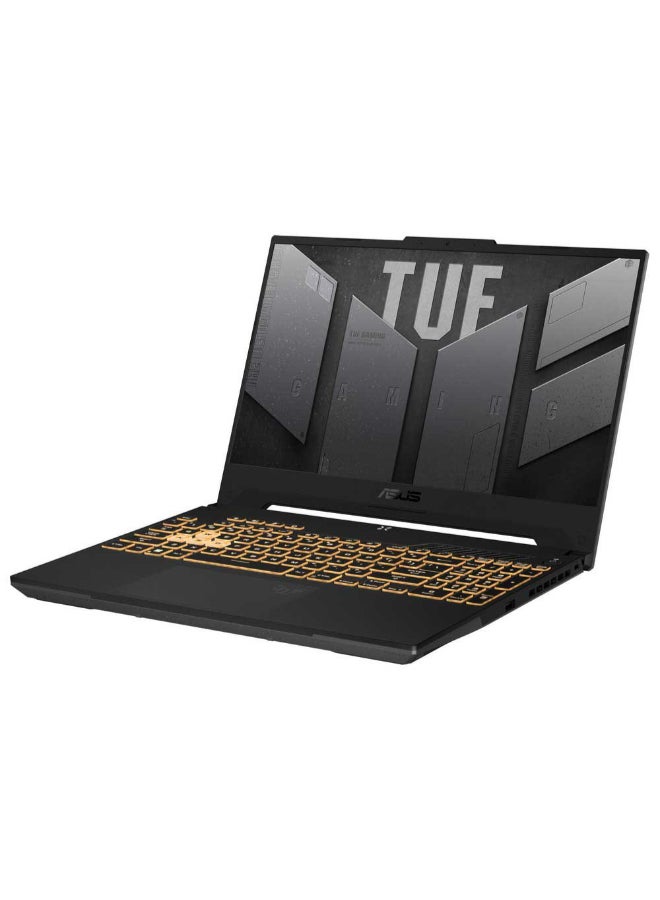 أسوس - كمبيوتر محمول للألعاب FX507ZC4-HN008 بشاشة FHD مقاس 15.6 بوصة ومعالج Core i7 وذاكرة وصول عشوائي 16 جيجابايت ومحرك أقراص SSD سعة 512 جيجابايت ونظام تشغيل DOS وبطاقة رسومات NVIDIA GeForce RTX 3050 سعة 4 جيجابايت - Image 1