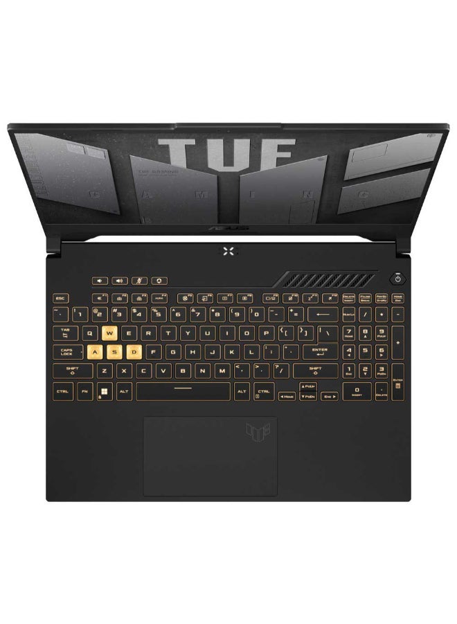 أسوس - كمبيوتر محمول للألعاب FX507ZC4-HN008 بشاشة FHD مقاس 15.6 بوصة ومعالج Core i7 وذاكرة وصول عشوائي 16 جيجابايت ومحرك أقراص SSD سعة 512 جيجابايت ونظام تشغيل DOS وبطاقة رسومات NVIDIA GeForce RTX 3050 سعة 4 جيجابايت - Image 1