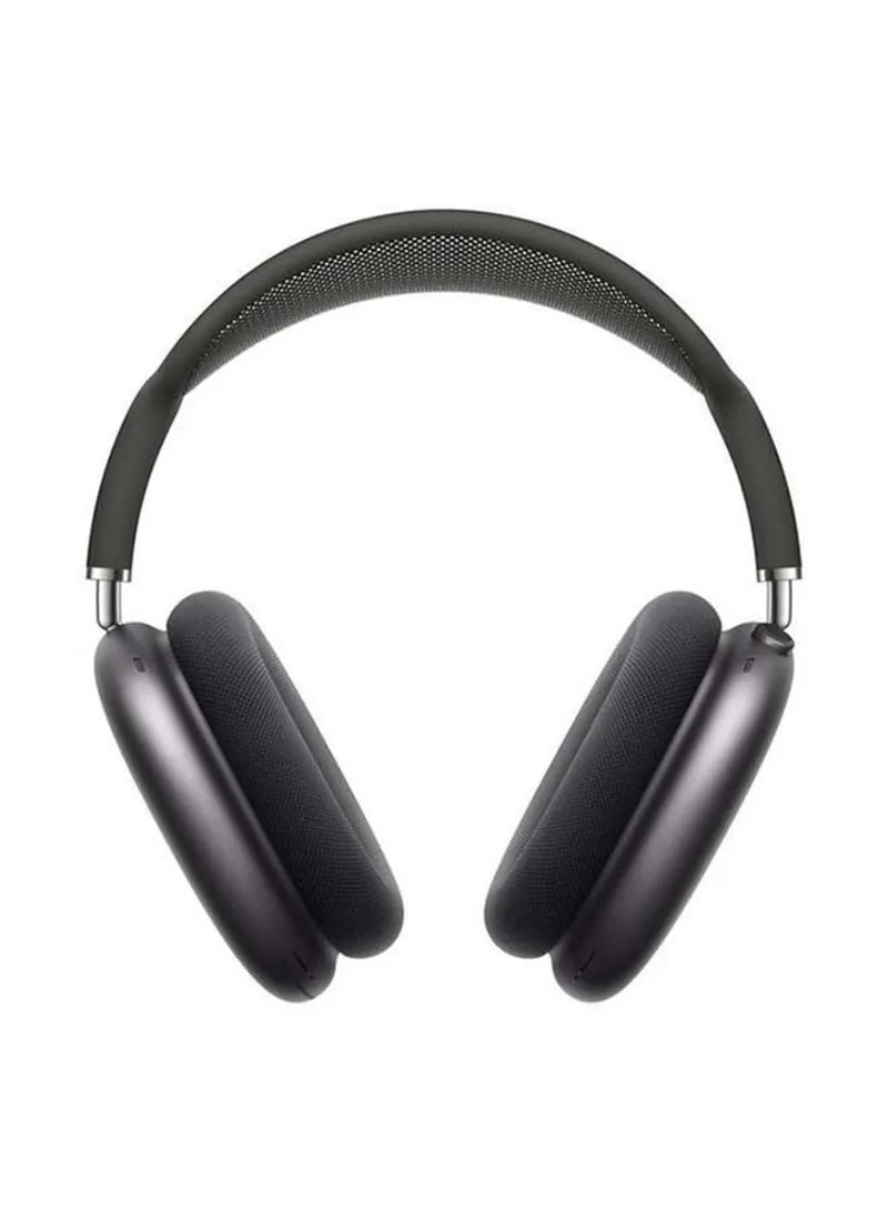 Apple - Renewed - AirPods Max Bluetooth Over-Ear Active Noise Cancellation Headphones Space Gray - Image 1