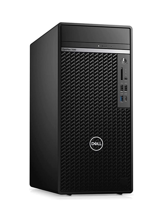 DELL OptiPlex 7000 7090 Desktop Computer - Intel Core i7 10700 Processor/16GB RAM/512GB SSD/Intel UHD Graphics black - Image 1