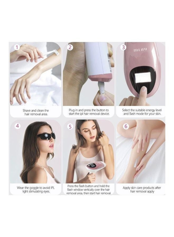 جهاز إزالة الشعر الدائم IPL للنساء والرجال 500000 ومضة بدون ألم