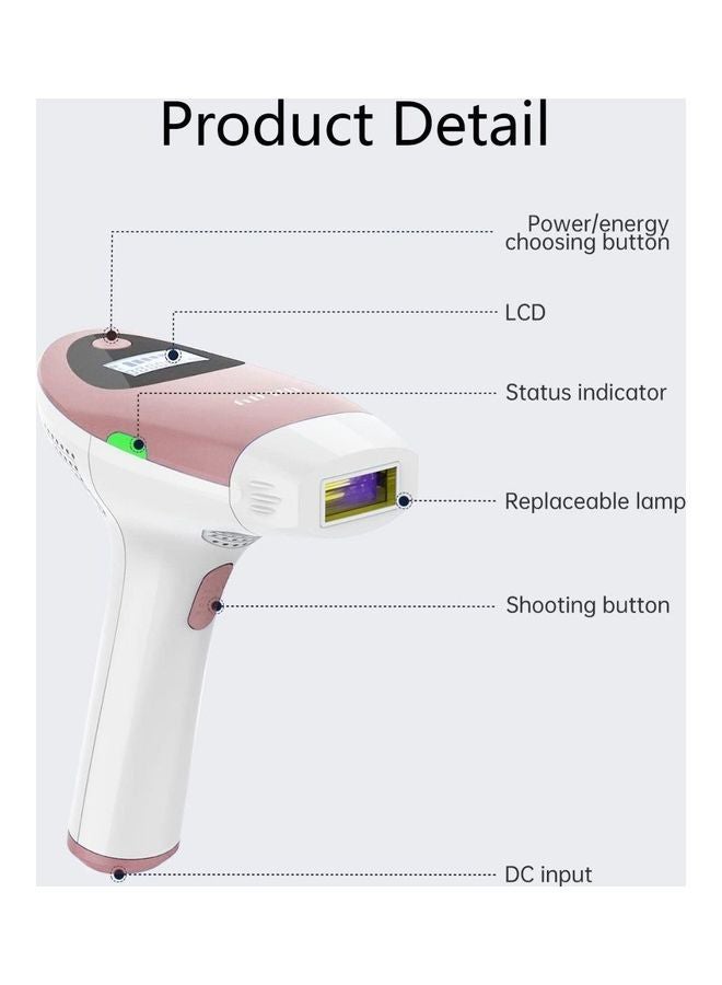 جهاز إزالة الشعر الدائم IPL للنساء والرجال 500000 ومضة بدون ألم