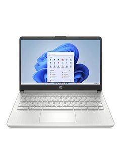 HP (Upgraded Version) Laptop 14s-dq5025ne, 14" FHD, 12th Gen Intel Core i5 processor, 8GB RAM, 512GB SSD, Intel Iris Xe Graphics, Windows 11 English Natural silver  - Image 1