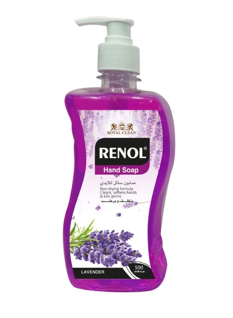 Hand Soap Lavender Scent Multicolour 500ml