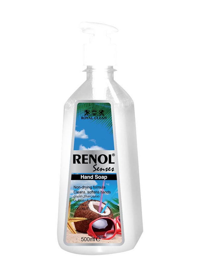 Renol - Coconut With Milk Hand Wash 500ml - Image 1