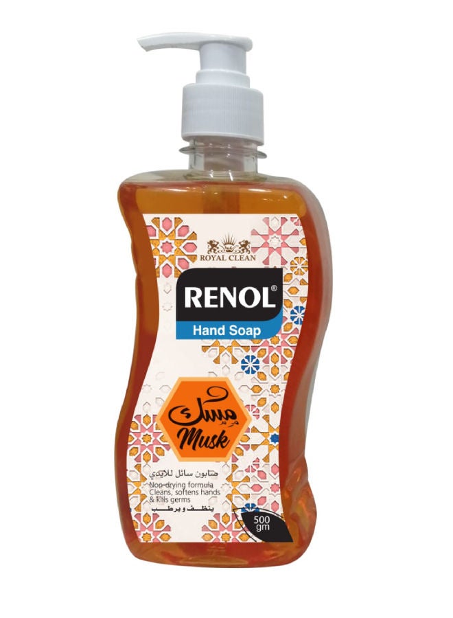 Renol - Hand Soap Musk 500grams - Image 1