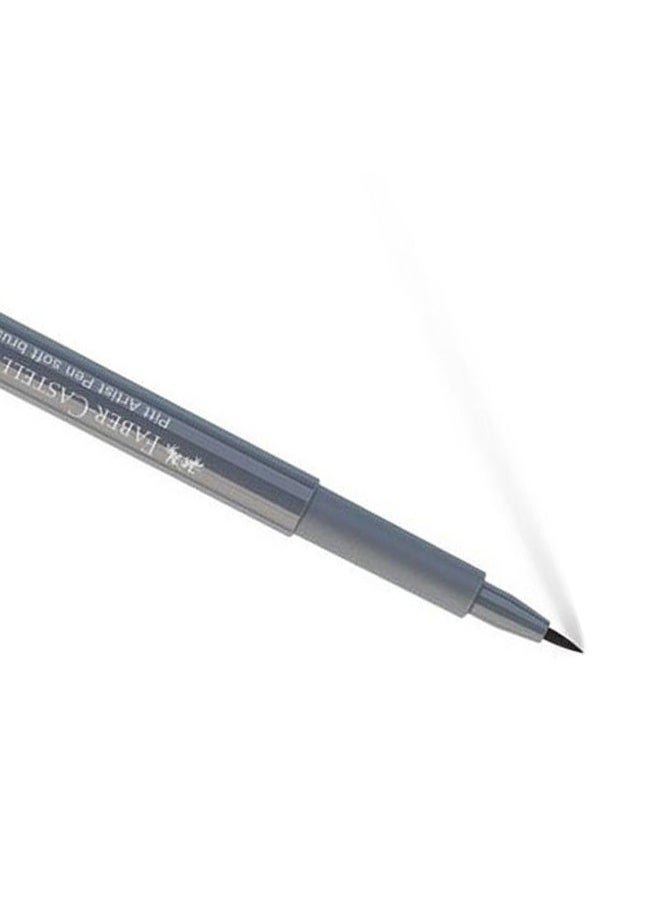 FABER-CASTELL India Ink Pitt Artist  Pen Soft Brush Grey - Image 4