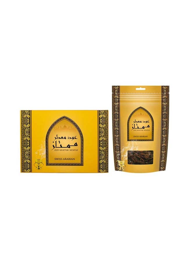 سويس أربيان - بخور عود معطر ممتاز أصفر 250جرام - Image 1