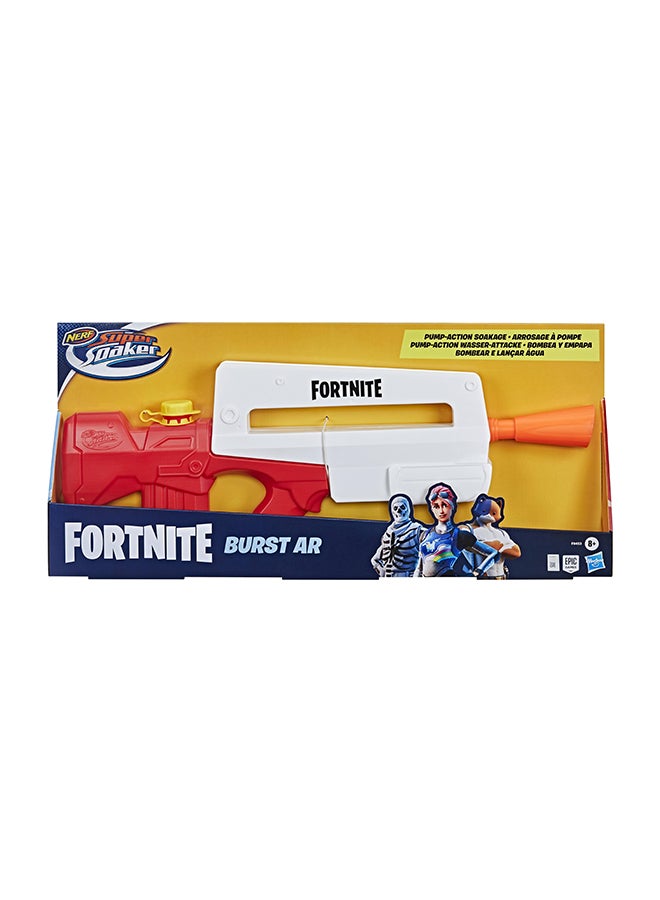 NERF Nerf Super Soaker Fortnite Burst AR Water Blaster -- Pump-Action Soakage For Outdoor Summer Water Games -- For Youth, Teens, Adults 10.9x2.6x25inch  - Image 3