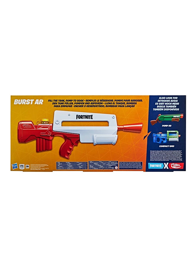 NERF Nerf Super Soaker Fortnite Burst AR Water Blaster -- Pump-Action Soakage For Outdoor Summer Water Games -- For Youth, Teens, Adults 10.9x2.6x25inch  - Image 5