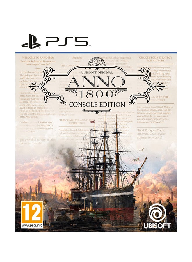 Ubisoft ANNO 1800 Console Edition - PlayStation 5 (PS5)