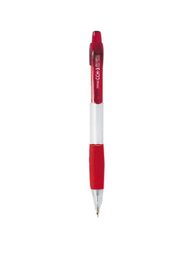 Penac Sa1702-02 Cch-3 Mechanical Pencil, 0.7 Mm Red - Image 1
