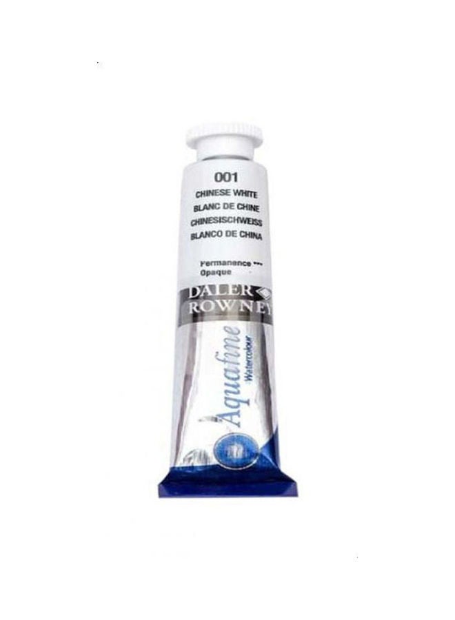 Daler Rowney - Aquafine Water Color, 8 Ml White - Image 1