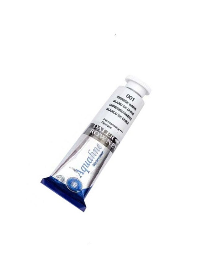 Daler Rowney - Aquafine Water Color, 8 Ml White - Image 1