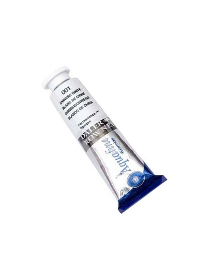 Daler Rowney - Aquafine Water Color, 8 Ml White - Image 1