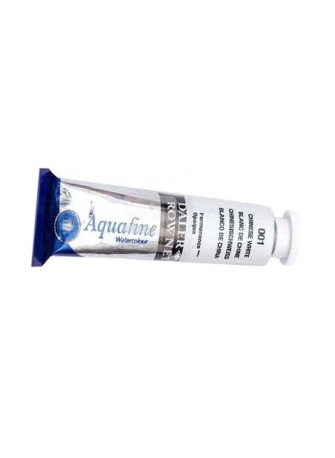 Daler Rowney - Aquafine Water Color, 8 Ml White - Image 1