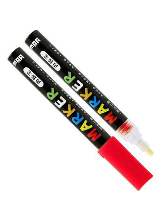 M&G Red Acrylic Marker Multicolour  - Image 2