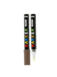 M&G Acrylic Marker Brown  - Image 2