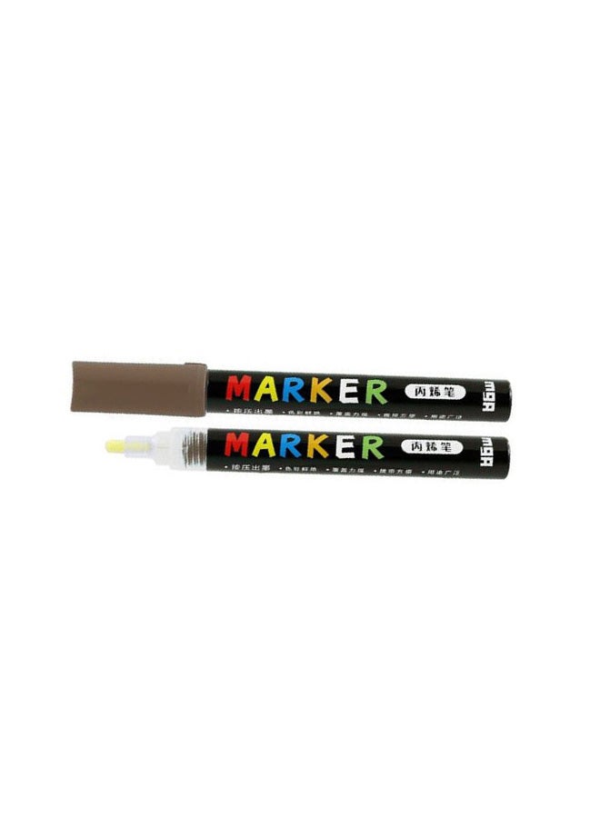 M&G Acrylic Marker Brown  - Image 5