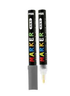 M&G Acrylic Marker Rkght Grey  - Image 2