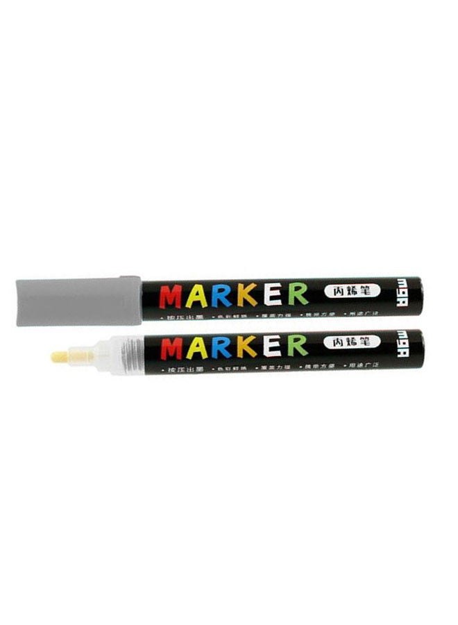 M&G Acrylic Marker Grey  - Image 4