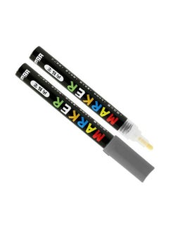 M&G Acrylic Marker Rkght Grey  - Image 3