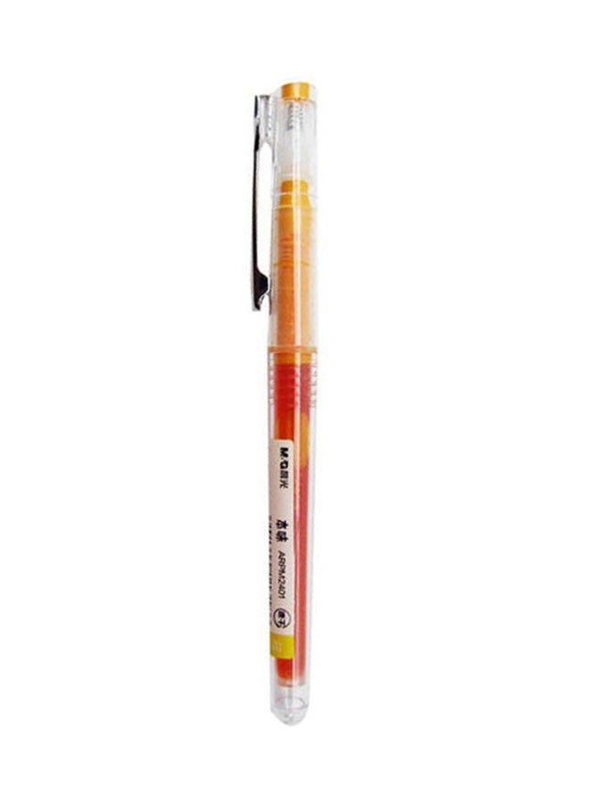 M&G Roller Ink Pen Yellow  - Image 3