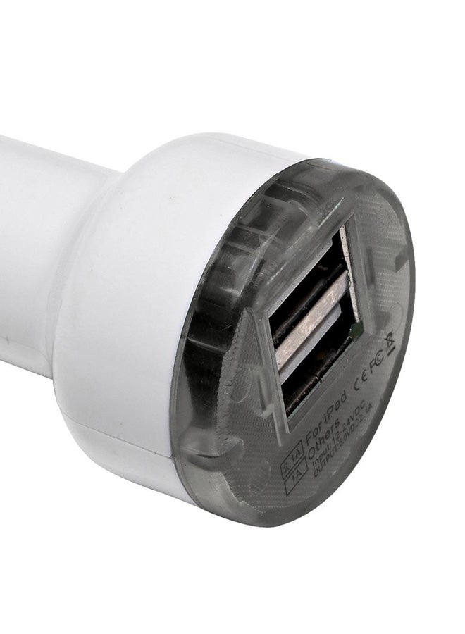 Sandberg - Dual Car Charger 1A+2.4A White - Image 1