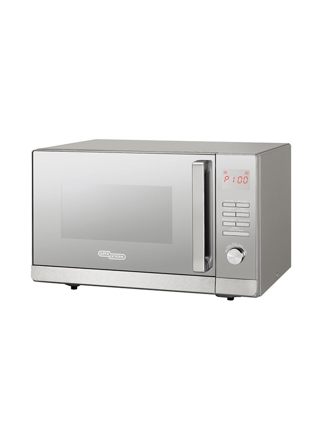 SUPER GENERAL - 30-Liter Digital Microwave with 5 Power Levels With 2-Year Warranty 30 L 900 W KSGMM930G Silver/SS - Image 1