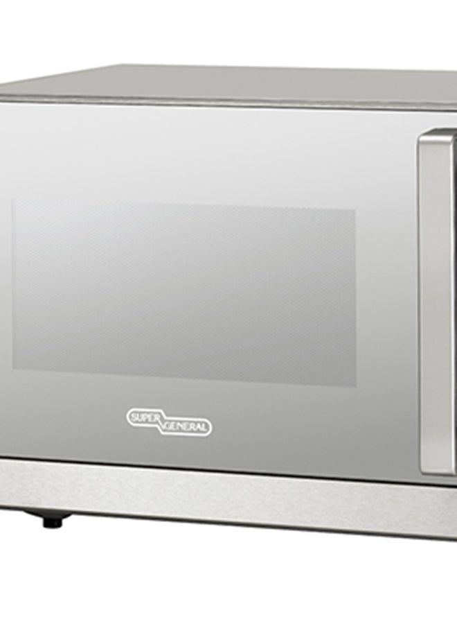 SUPER GENERAL - 30-Liter Digital Microwave with 5 Power Levels With 2-Year Warranty 30 L 900 W KSGMM930G Silver/SS - Image 1