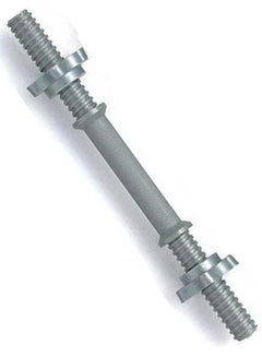 Generic Dumbbell bar hand with locks 14inch  - Image 2