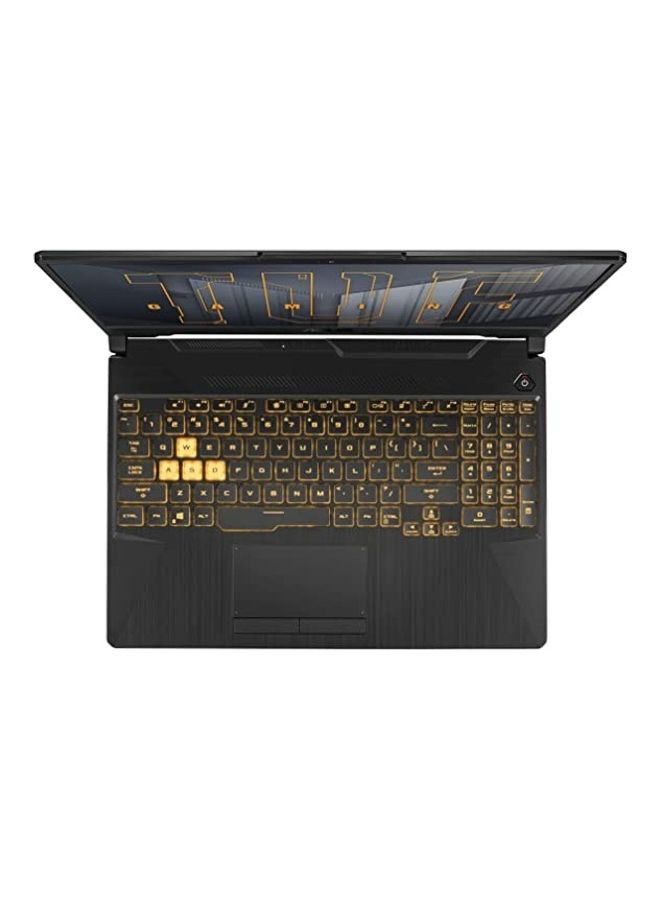 ASUS - TUF Gaming F15 Gaming (Upgraded Version) Laptop, 15.6â€ 144Hz FHD IPS-Type Display, Intel Core i7-11800H Processor, GeForce RTX 3050 Ti, 16GB DDR4 RAM, 512GB PCIe SSD, Wi-Fi 6, Windows 11 Home, FX506HEB-IS73 English/Arabic black - Image 1