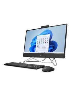 HP HP DESKTOP ALL IN ONE 24-CB1789D 23.8â€ FHD Touch Screen, INTEL 15-1235U, 8GB DDR4-2400 MHz RAM, 1 TB HDD storage + 256 GB SSD storage, Windows 11 Home BLK ENG English English Black  - Image 2