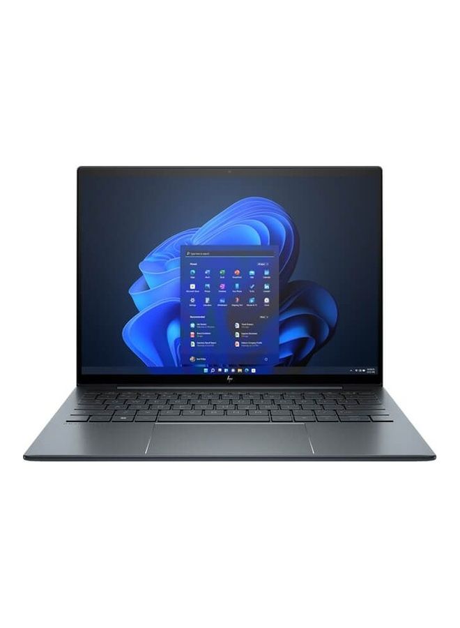 HP - Elite Dragonfly G3 Laptop With 13.5-Inch Display, Core i7-1255U Processor/16GB RAM/512GB SSD/Intel Iris XE Graphics/Windows 11 Pro Arabic Slate Blue - Image 1
