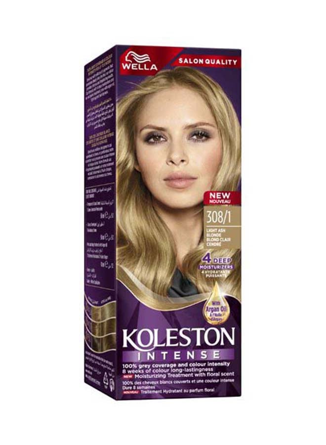 WELLA Koleston Intense Semikit 308/1 Light Ash Blonde 110ml 