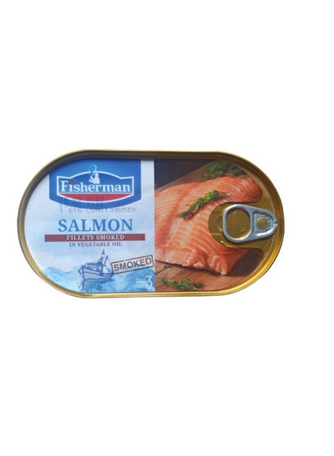 Canned Smoked Salmon Fillets In Vegetable Oil 170grams