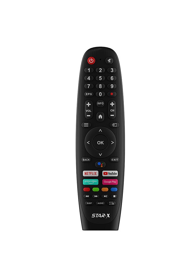 تلفزيون LED ذكي بدقة 4K UHD مقاس 50 بوصة، نظام أندرويد رسمي مع مساعد جوجل، صوت دولبي، جهاز استقبال مدمج