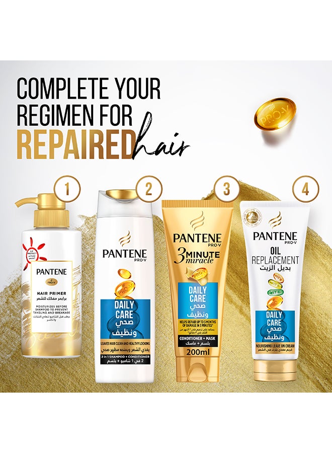 Pantene - 3 Minute Miracle Daily Care Conditioner With Mask 200ml - Image 1