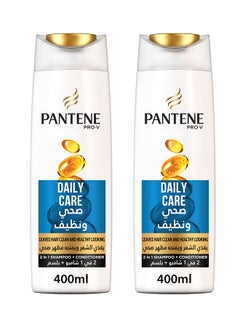 Pantene Pro V Daily Care 2 In 1 Shampoo Dual Pack 400ml  - Image 1