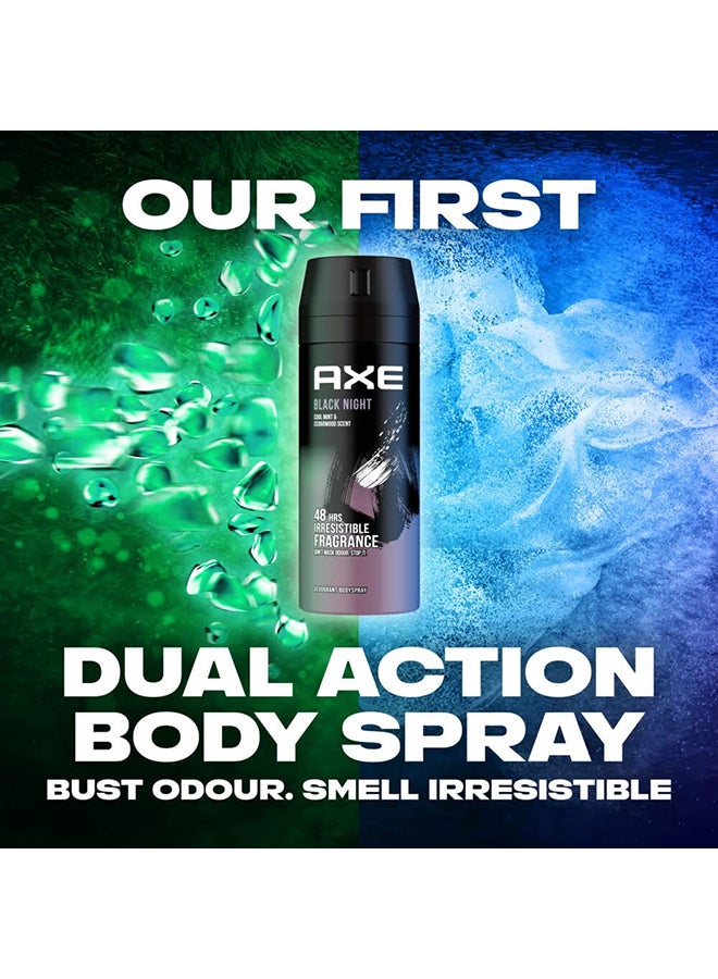 Axe Black Night Body Spray 150ml - Image 3