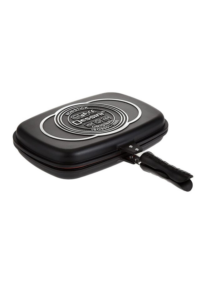 DESSINI Double Sided Grill Pan Black 36cm  - Image 1