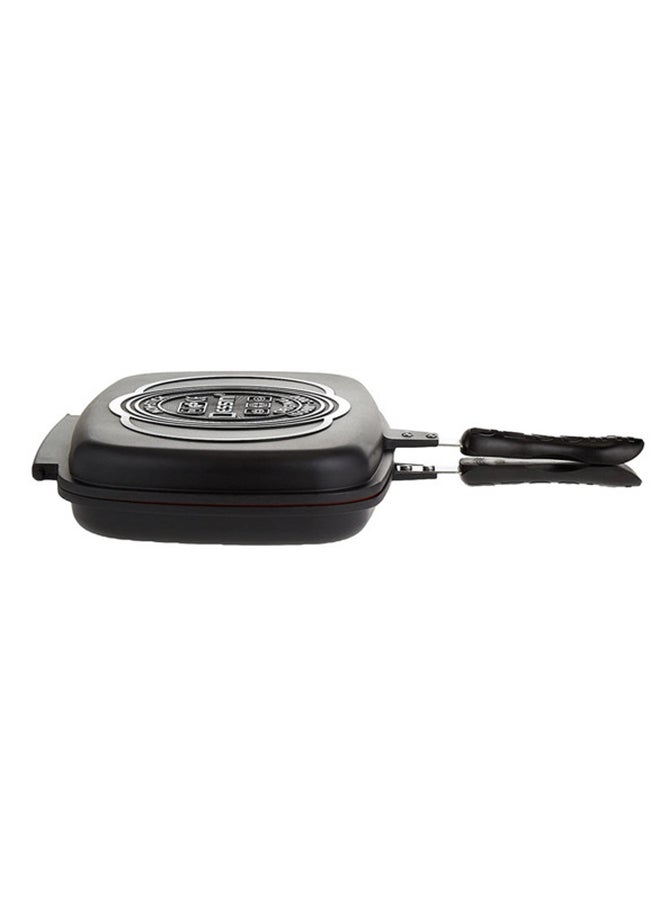 DESSINI Double Sided Grill Pan Black 36cm  - Image 4